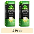 thumbnail image 1 of (2 pack) Aliver Jamaican Black Castor Oil for Hair Growth & Skin Conditioning - Nourishes and Hydrates Hair, Skin & Nails - 100% Pure Cold Pressed - 2 oz, 1 of 10