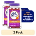 thumbnail image 1 of (2 pack) Alka-Seltzer Heartburn + Gas ReliefChews, Antacid Chews for Acid Indigestion Relief, 60 Count, 1 of 10