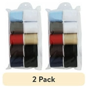 (2 pack) Allary Multi-Color All Purpose 100% Polyester Sewing Thread, 200 yd (10 Piece)