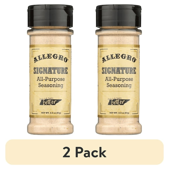 (2 pack) Allegro Signature All-Purpose Seasoning, 2.9 oz