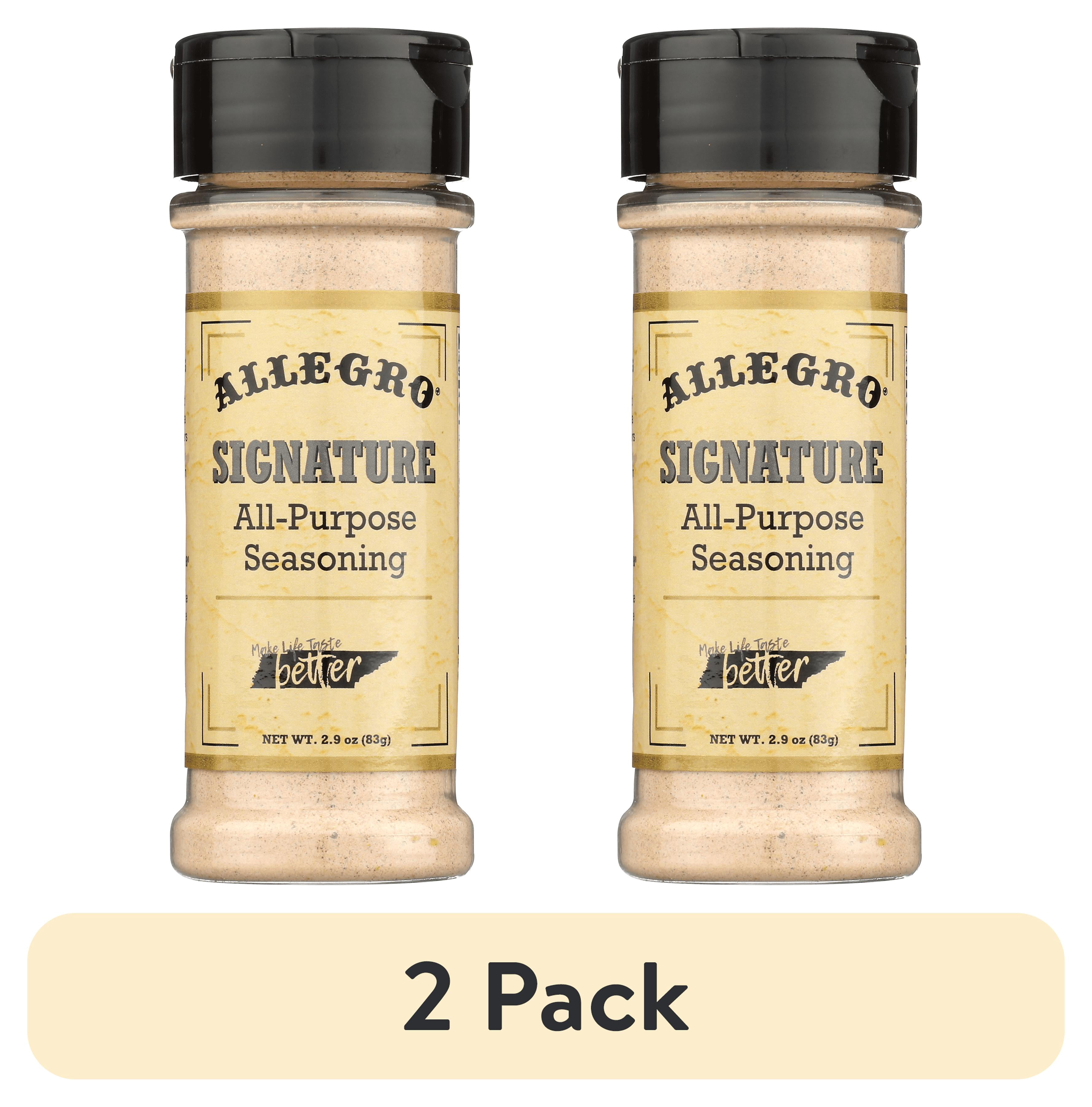 (2 pack) Allegro Signature All-Purpose Seasoning, 2.9 oz