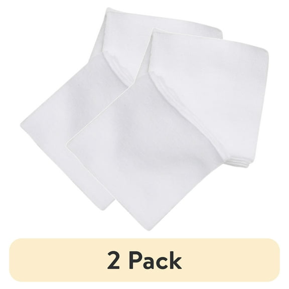 (2 pack) Allen Company 2" Firearm and Handgun Cleaning Patches, .30-.45 ACP Cal, 225-Pack, White, Cotton, n/a