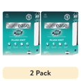 thumbnail image 1 of (2 pack) AllerEase CleanBoost Plush Knit Mattress Cover Protector, Full - Fitted, w/ Straps, Waterproof, 1 of 9