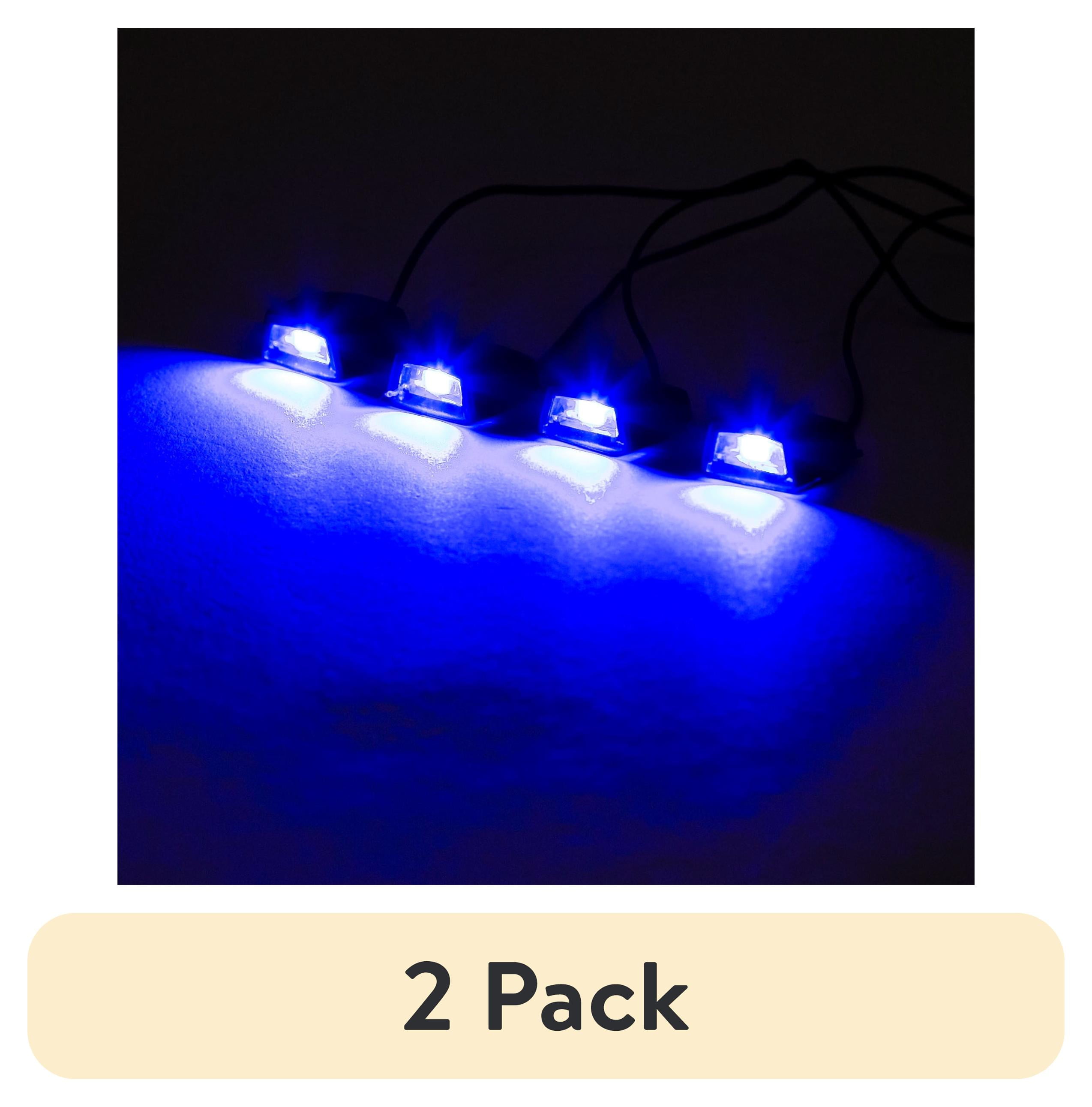 2 pack) Alpena DashLitz Blue Interior LED Accent Pods, 12V, Model