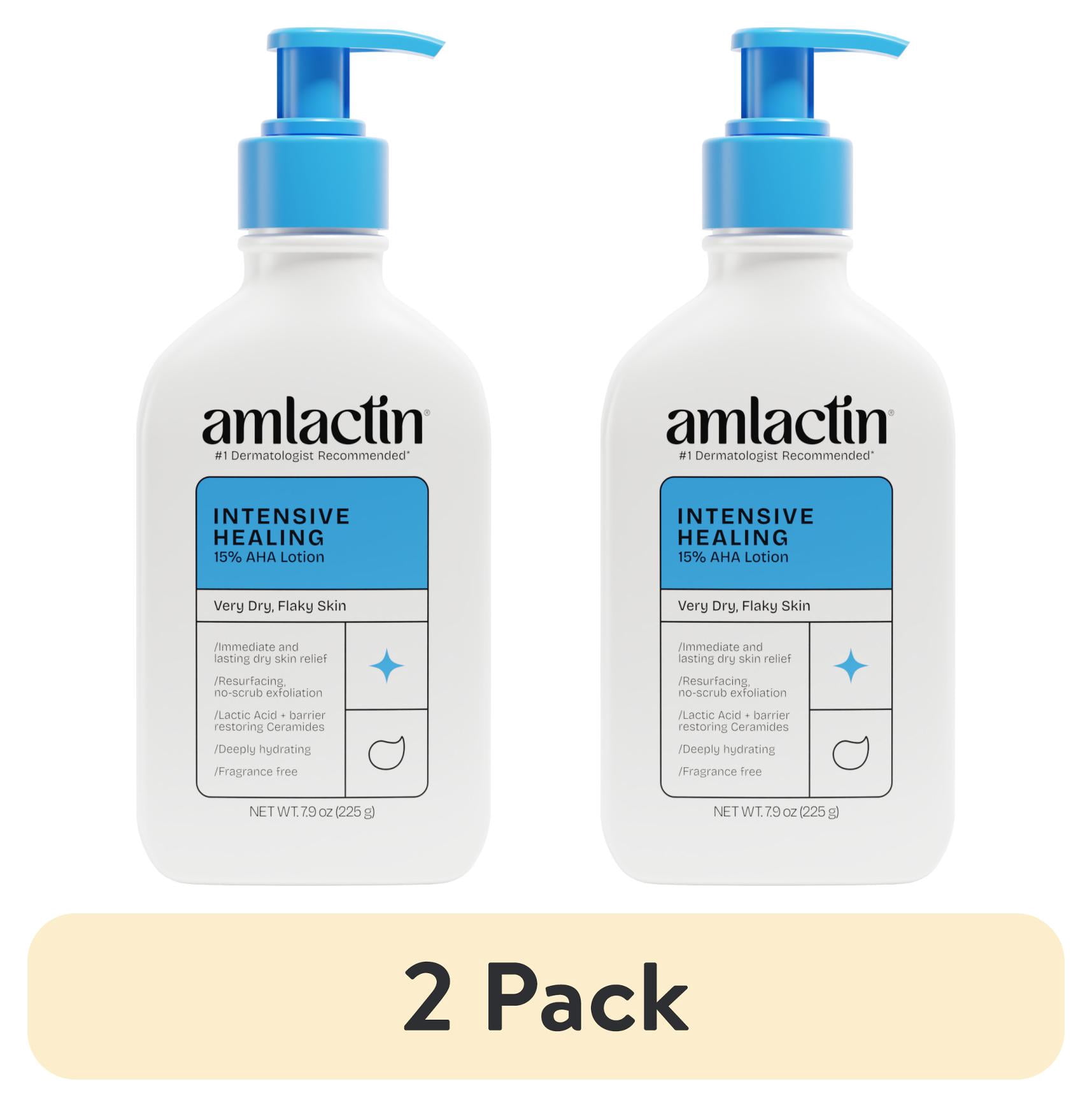(2 pack) AmLactin Intensive Healing Body Lotion For Dry Skin, 7.9 Oz
