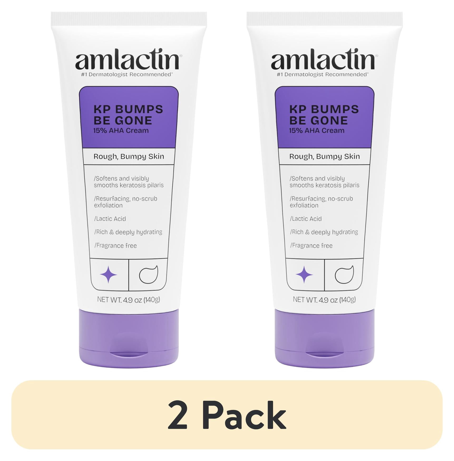 (2 pack) AmLactin KP Bumps Be Gone for Body, 4.9 Oz