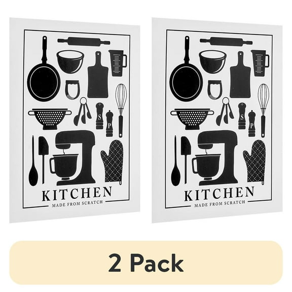 (2 pack) American Art Decor Everyday 8" x 10" 3-Piece Print Set