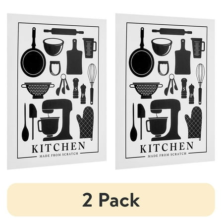 (2 pack) American Art Decor Everyday 8" x 10" 3-Piece Print Set