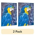 thumbnail image 1 of (2 pack) American Art Decor Tropical Birds 8" x 10" 3-Piece Print Set, 1 of 7