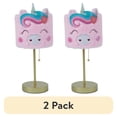 thumbnail image 1 of (2 pack) American Kids 15" Unicorn Stick Lamp with Plush Shade, 1 of 7