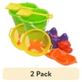 thumbnail image 1 of (2 pack) Amloid Panama Jack Kids Sand Set with Shovels, Buckets, and Molds, 7 Pieces, 1 of 2