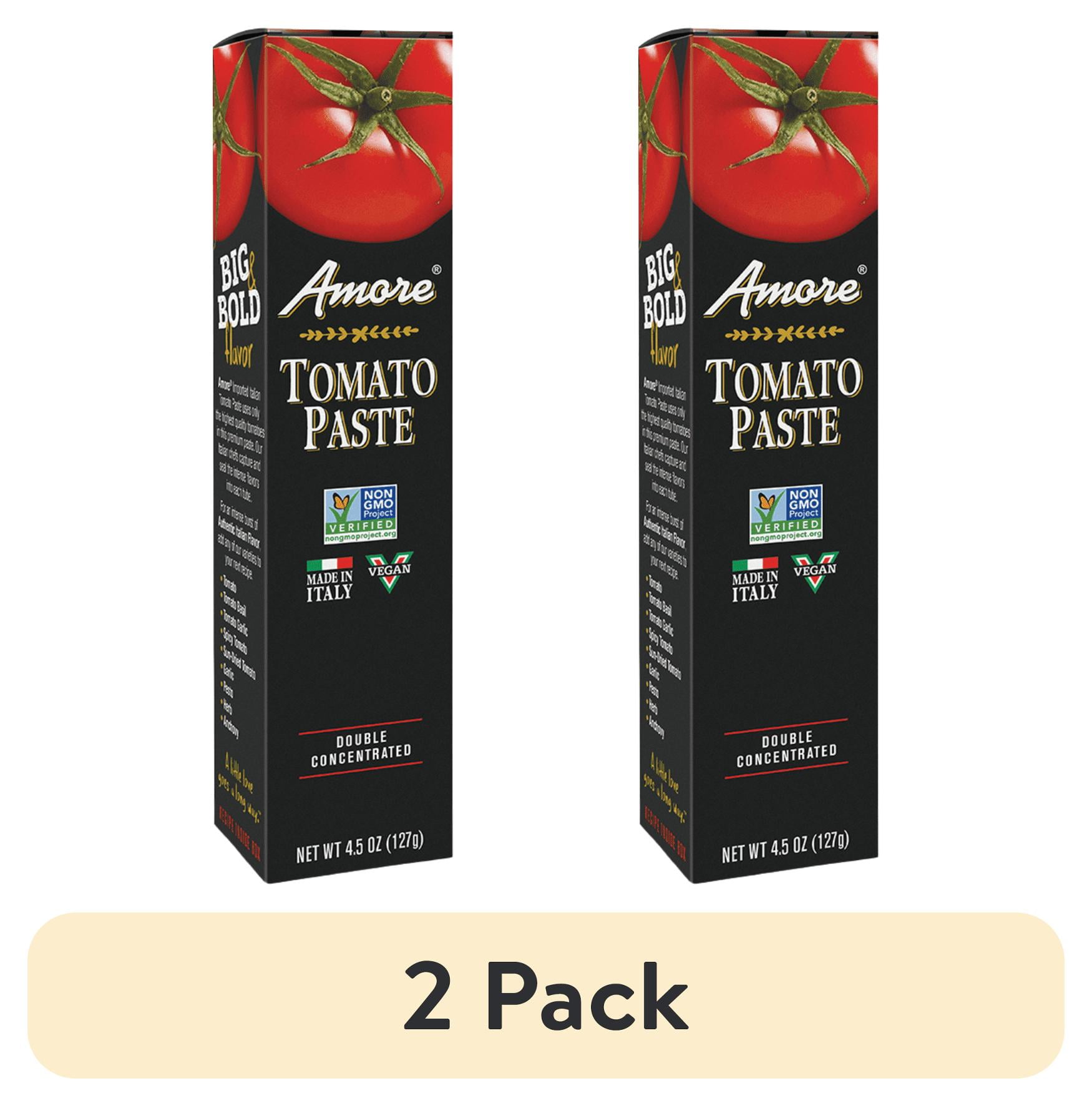 TOMAS様 ムースウォッシュ　２本入2箱 2 pack) Panos Brands Amore Tomato Paste, 4.5 oz - Walmart.com