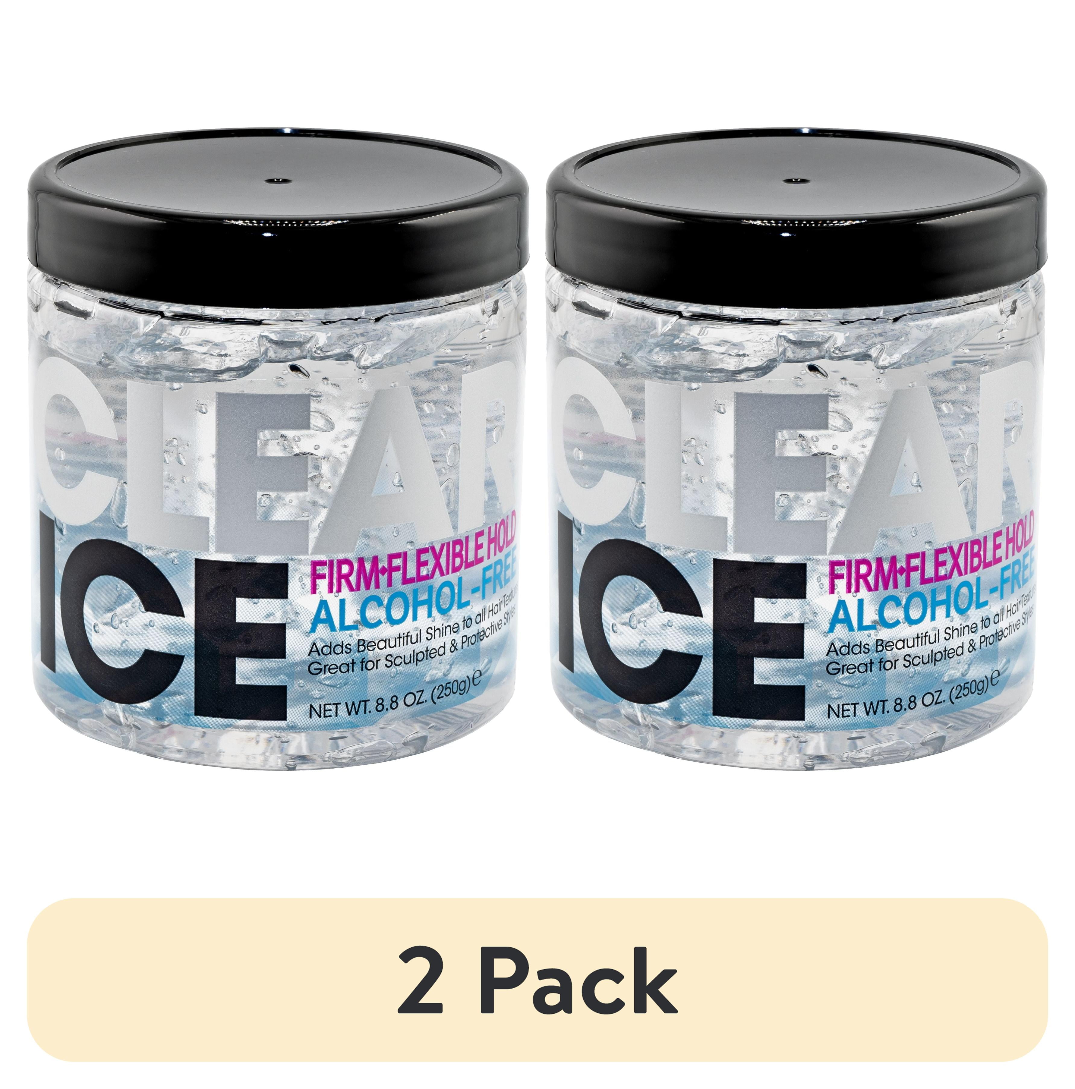 2 pack) Ampro Clear Ice® Ultra Hold Protein Unisex Styling Gel for