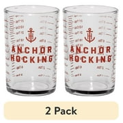 (2 pack) Anchor Hocking Glass Measuring Cup, 5 Ounce
