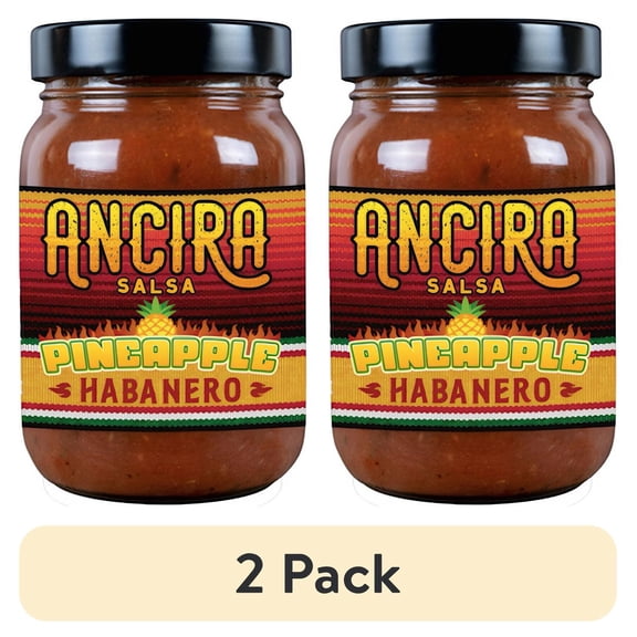(2 pack) Ancira Pineapple Habanero Salsa