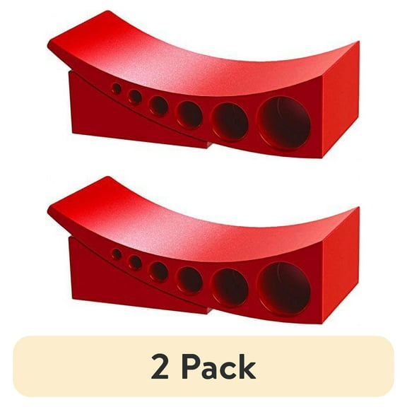 (2 pack) Andersen Hitches Camper Leveler (3604) | up to 30,000 lbs | Red | 1 per Pack
