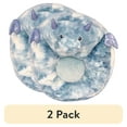 thumbnail interactive-video image 1 of (2 pack) Animal Adventure 26"W Dragon Cozy Seats, Tie Dye Blue, 3+, 1 of 7