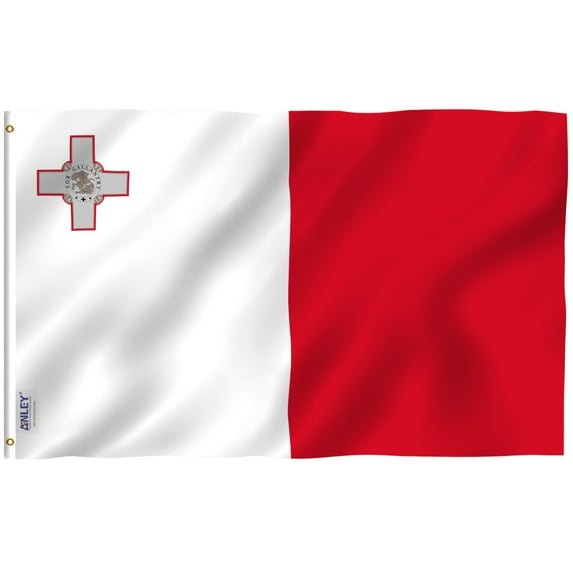(2 pack) Anley Fly Breeze 3 x 5 ft Malta flag - Maltese Flags Polyester