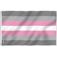 thumbnail image 1 of (2 pack) Anley Fly Breeze 3x5 foot Demigirl Pride Flag - LGBT Flags Polyester, 1 of 8