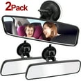 thumbnail image 1 of 2 pack Anti-glare Rear View Mirror, Universal Thickened HD Car Interior Rear View Mirror (With 360° Adjustable Suction Cup ), 1 of 7