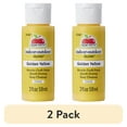 thumbnail image 1 of (2 pack) Apple Barrel Acrylic Craft Paint, Gloss Finish, Golden Yellow, 2 fl oz, 1 of 16