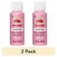 thumbnail image 1 of (2 pack) Apple Barrel Acrylic Craft Paint, Matte Finish, Candy Pink, 2 fl oz, 1 of 17