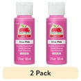 thumbnail image 1 of (2 pack) Apple Barrel Acrylic Craft Paint, Matte Finish, Diva Pink, 2 fl oz, 1 of 14