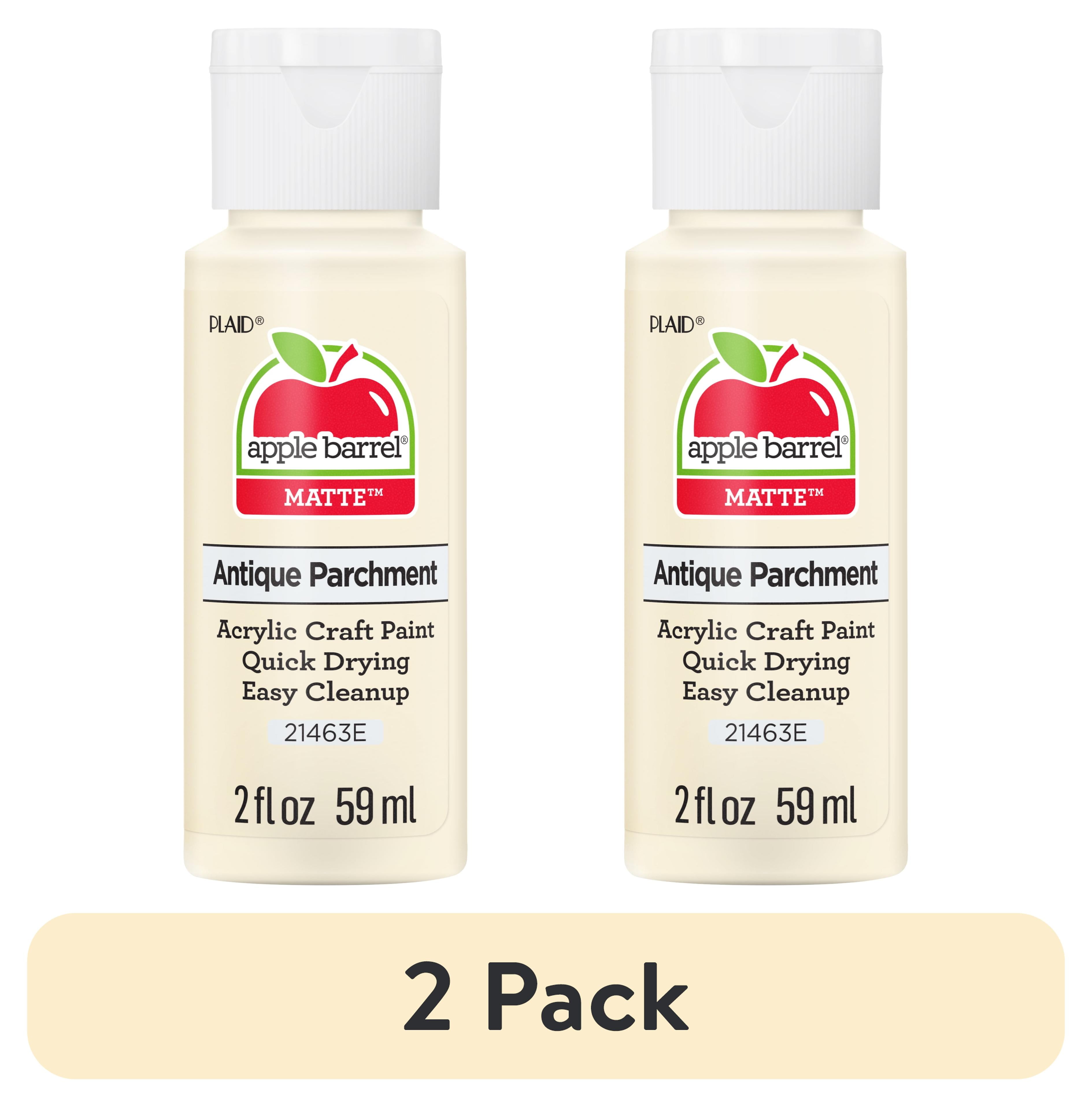 (2 pack) Apple Barrel Acrylic Craft Paint, Matte Finish, Antique ...