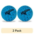 thumbnail interactive-video image 1 of (2 pack) Aqua-Leisure 3.5" Foam Skipper Ball Pool Toy, Blue, Skips Over 75 Feet, 1 of 11