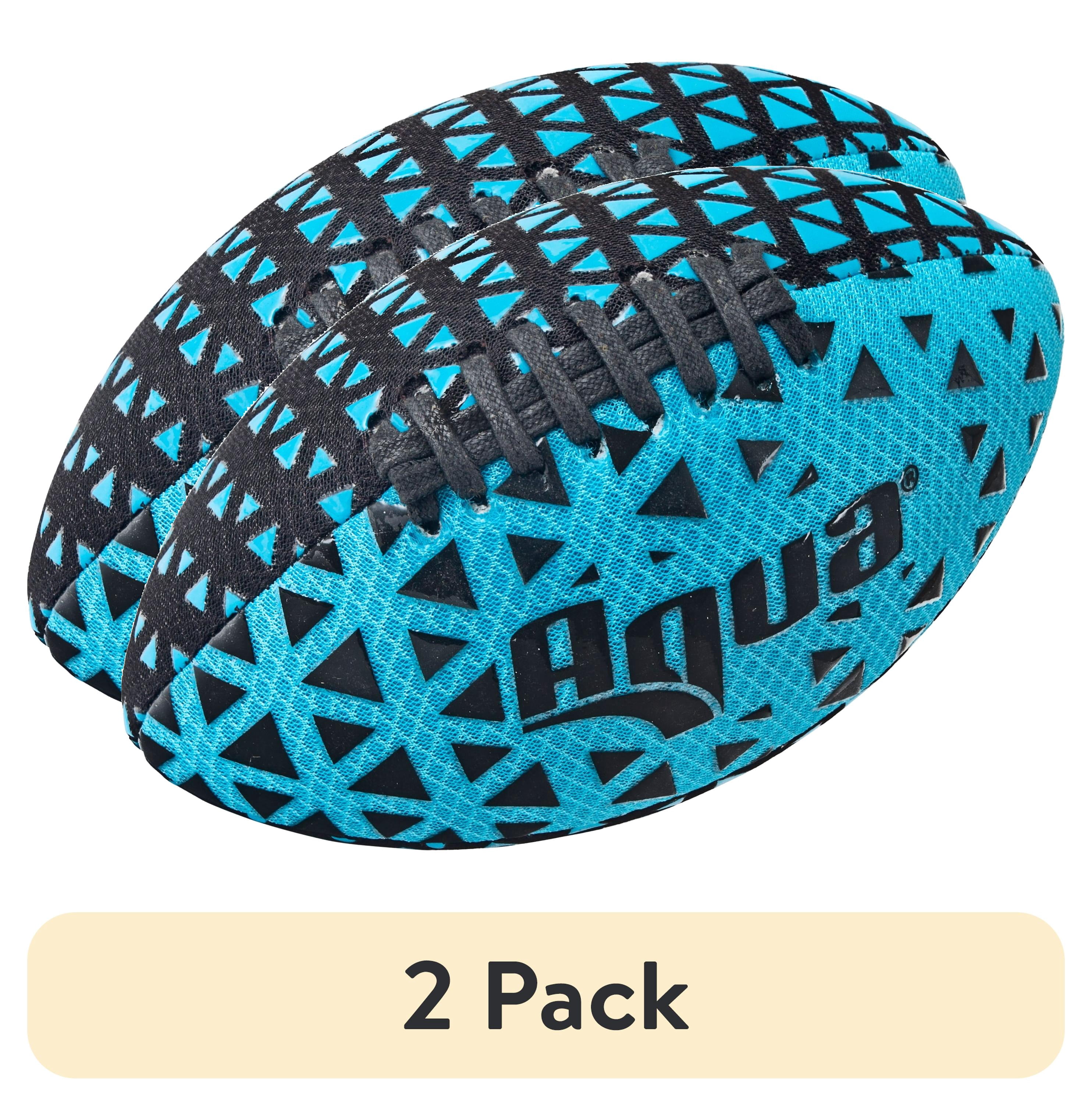 (2 pack) Aqua-Leisure G'Ripped Football Pool Toy for Children, Blue