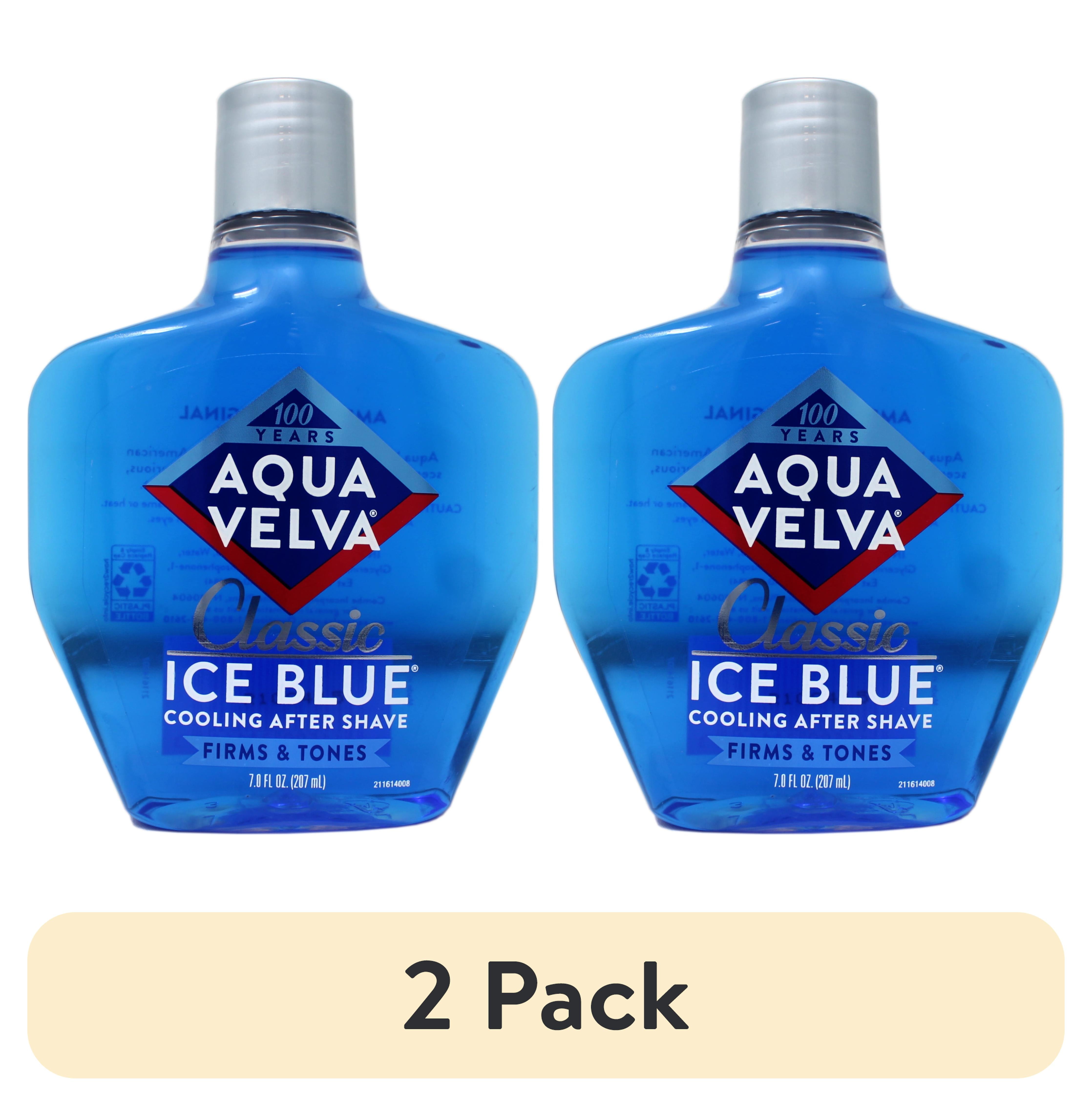 Aqua Velva Cooling After Shave, Firms & Tones, Classic Ice Blue, 7