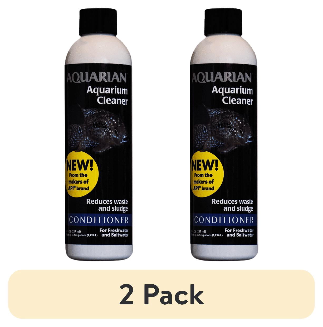 (2 pack) Aquarian By API Aquarium Cleaner 8 oz. Bottle