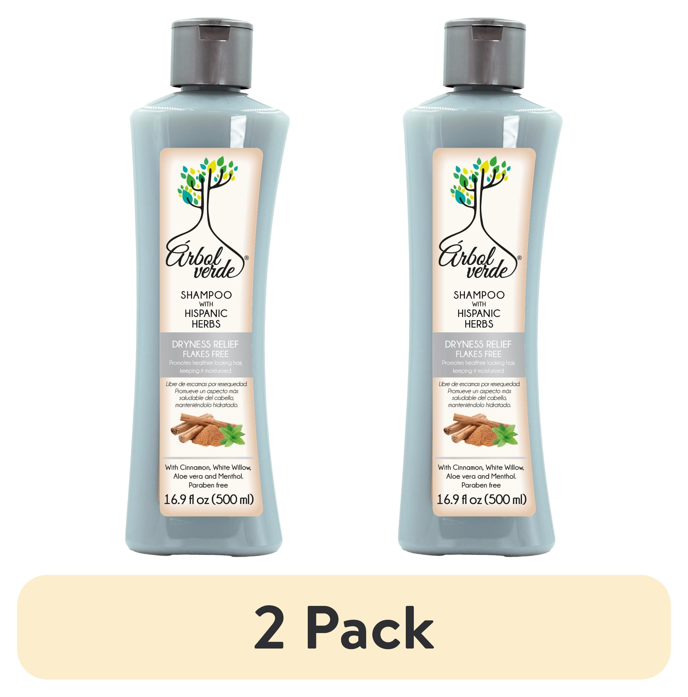 (2 pack) Arbol Verde Natural Anti-Dandruff Shampoo, 16.9 fl oz