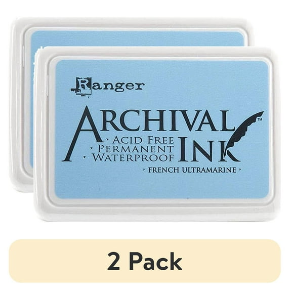 (2 pack) Archival Inkpad #0