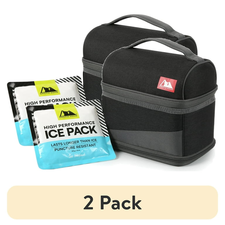 Arctic Zone Expandable Lunch Box with Ice Pack - Walmart.com