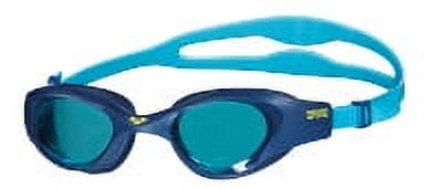 (2 pack) Arena The One Youth Swimming Goggles in Light Blue-Blue-Light Blue, One Size