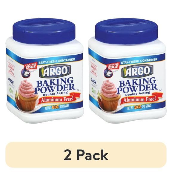 (2 pack) Argo Baking Powder, 12 ounce