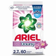 2 pack Ariel with a Touch of Downy Freshness, Powder Laundry Detergent, 2.7 kg, 60 Loads