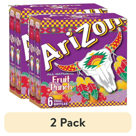 (2 pack) Arizona Fruit Punch 6pk