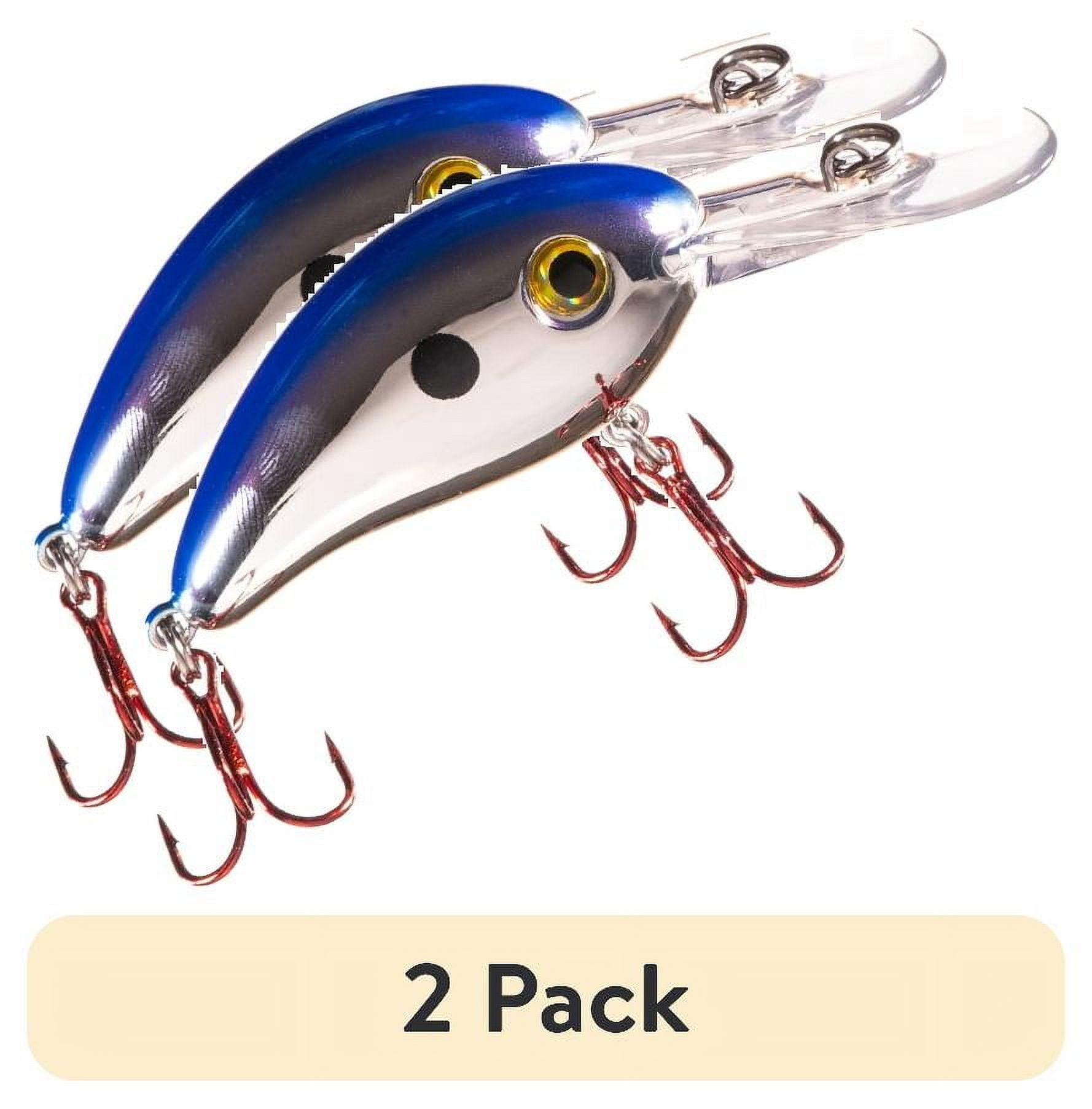 Arkie Lures 350 Series Crankbait Fishing Lure Blue Shiner, dives 2 to 17  feet, suitable for Crappie Walleye Bass - Walmart.com