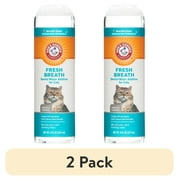 (2 pack) Arm & Hammer Advanced Care Dental Cleaning Water Additive for Cats, Mint Flavor, 8 fl oz