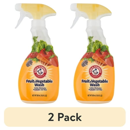 (2 pack) Arm & Hammer Fruit & Vegetable Wash, 500.0 ML