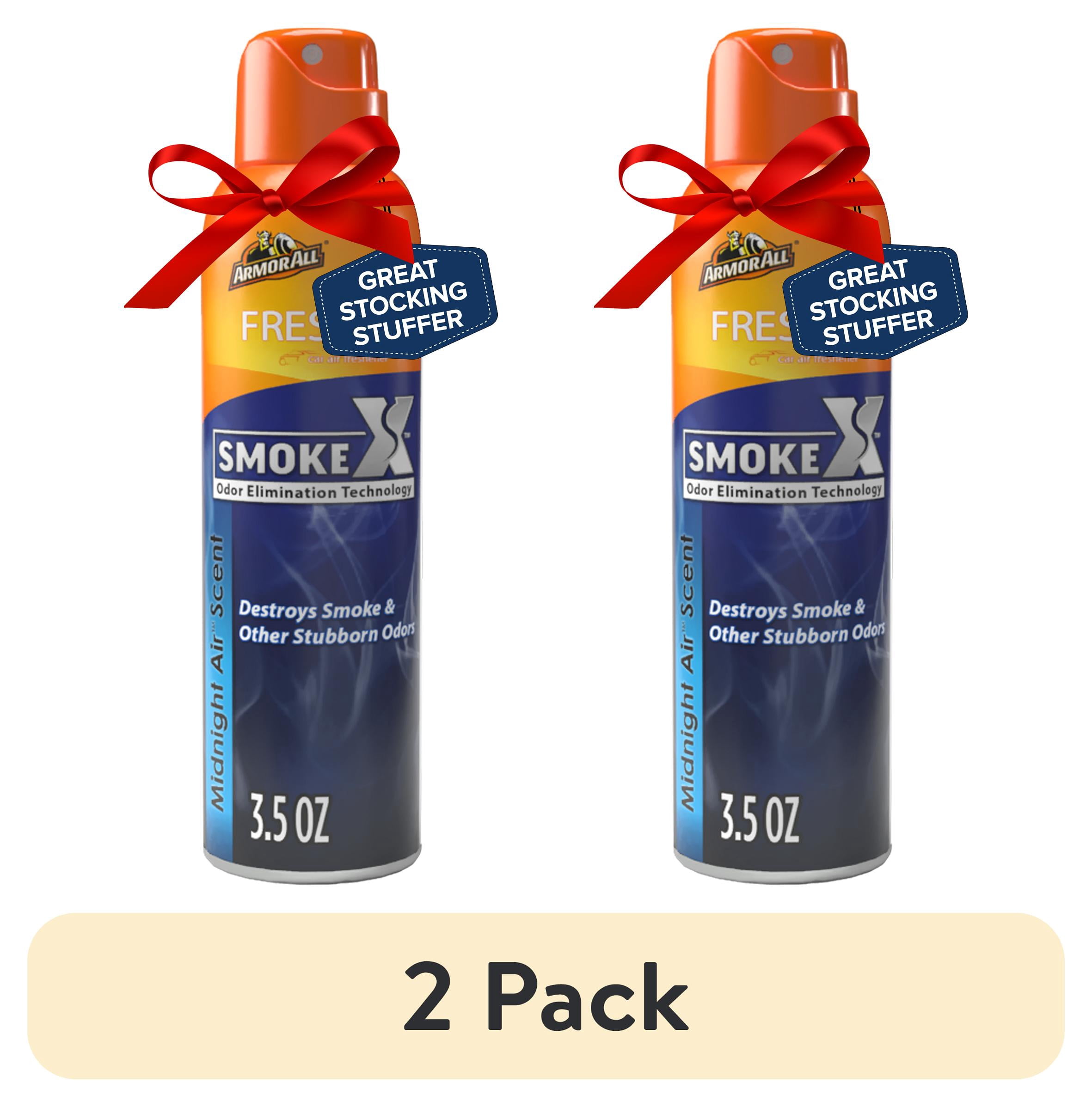 (2 pack) Armor All FRESH Fx Smoke X Car Air Freshener – Midnight Air Scent (3.5 oz)