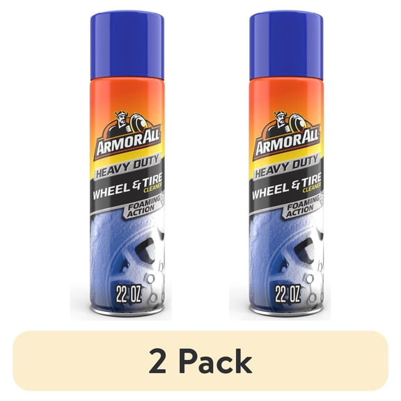 (2 pack) Armor All Heavy Duty Wheel and Tire Cleaner - 22 OZ