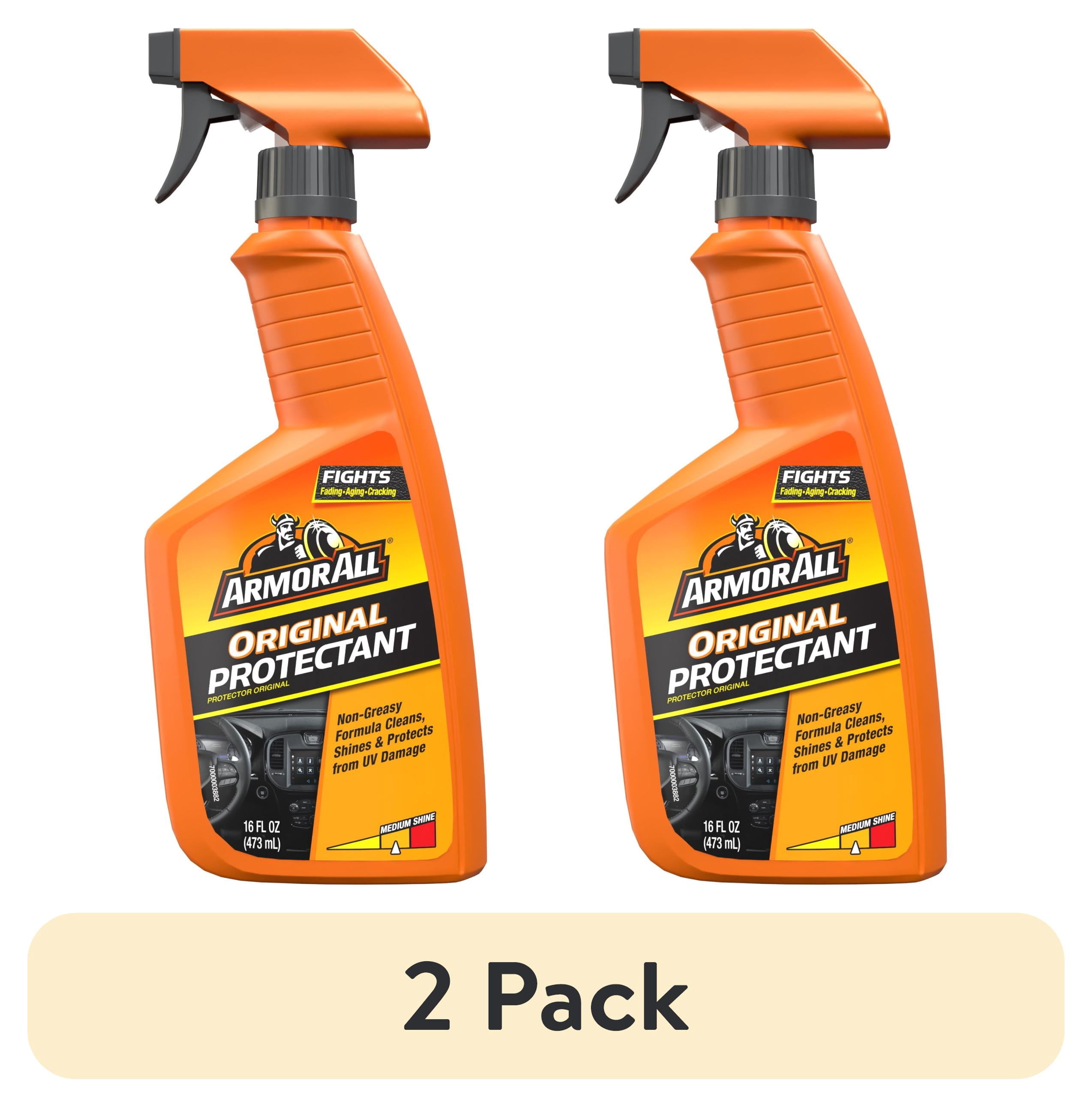 (2 pack) Armor All Protectant Car Cleaning Spray, 16 fl oz