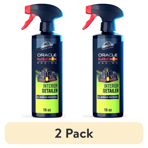 (2 pack) Armor All Podium Series Car Interior Detailing Spray (16 fl oz), Interior Car Cleaning Supplies Developed with Oracle Red Bull Racing