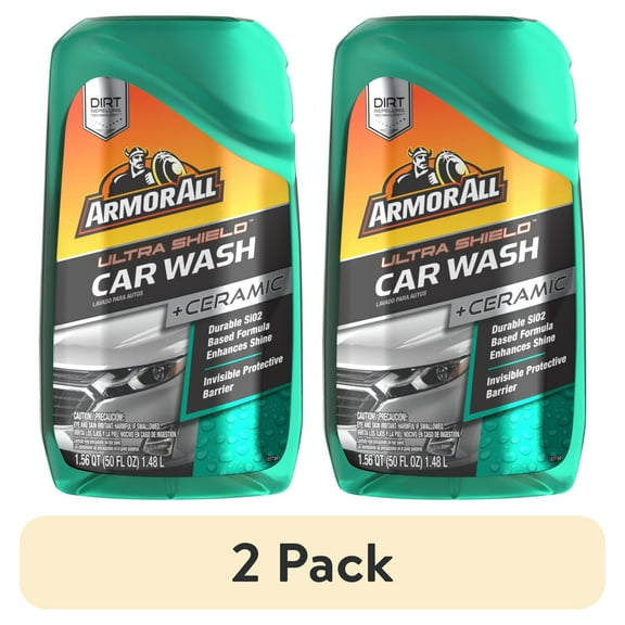 (2 pack) Armor All Ultra Shield Ceramic Car Wash - 50 FL OZ