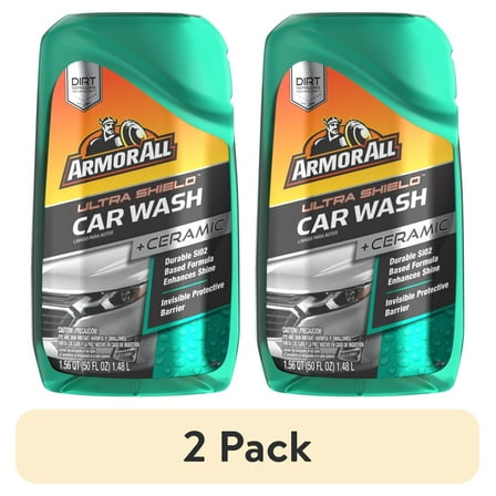 (2 pack) Armor All Ultra Shield Ceramic Car Wash - 50 FL OZ