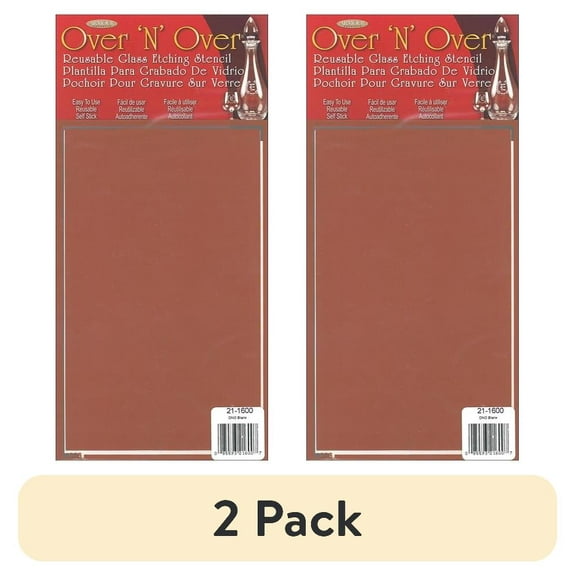 (2 pack) Armour Over N Over Stencil Blank