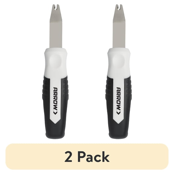 (2 pack) Arrow SL24D Staple Lifter - Staple Remover for Upholstery, Crafts, DIY, Home Improvement, New
